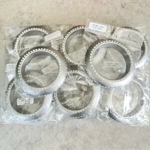 Wholesale 14 bracelets silver rhinestone